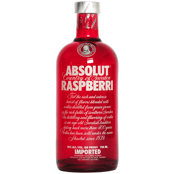 Absolut Raspberry Vodka - Venus Wine & Spirit