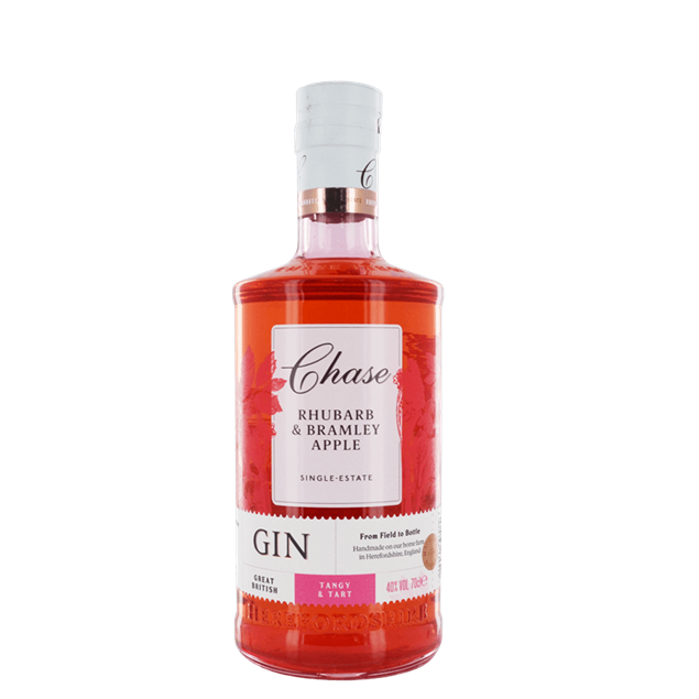 Chase Rhubarb & Bramley Apple Gin - Venus Wine & Spirit 