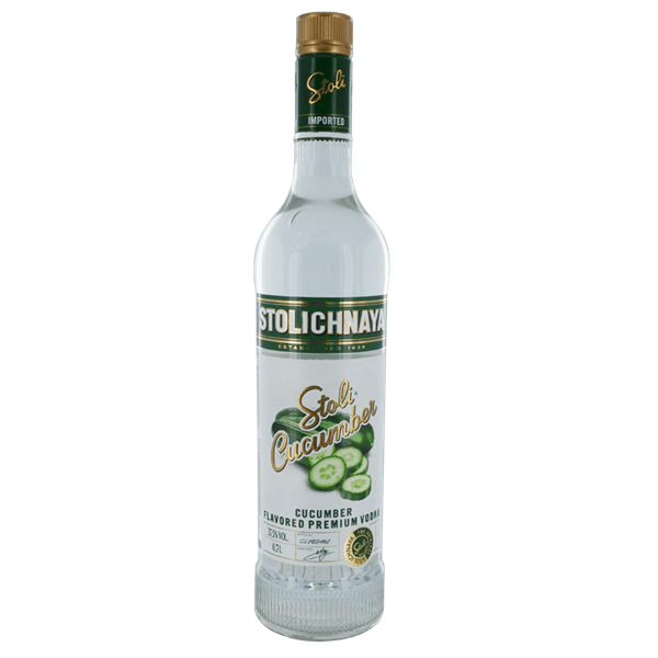 Stolichnaya Cucumber Flavour - Venus Wine & Spirit 