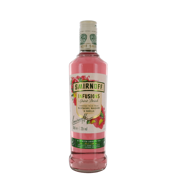 Smirnoff Raspberry Rhubarb & Vanilla - Venus Wine & Spirit 