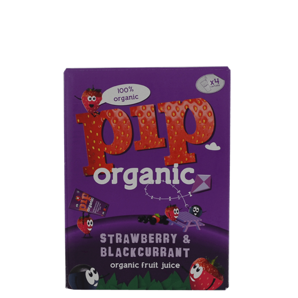 PIP Organic Strawberry & Blackcurrant Kids Juice - Venus Wine & Spirit 