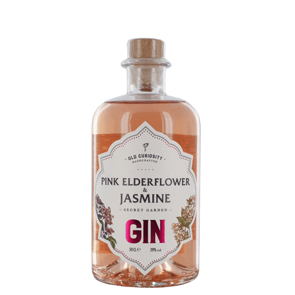 Old Curiosity Pink Elderflower & Jasmine Gin - Venus Wine & Spirit 