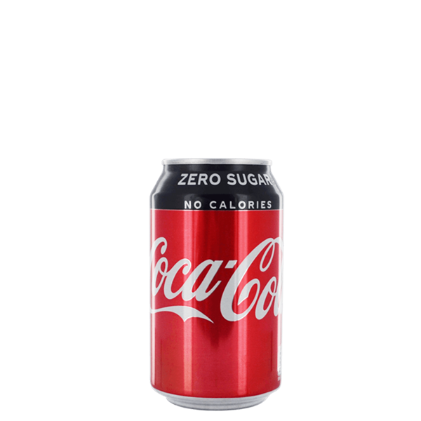 Coke Zero Can 330ml - Venus Wine & Spirit 