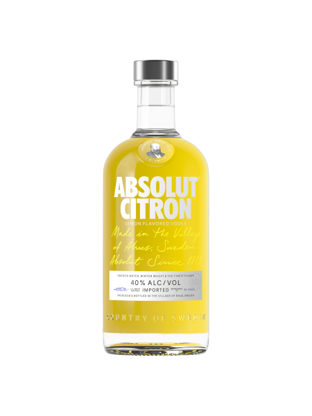 Picture of Absolut Citron Flavoured Vodka 6 x 70cl