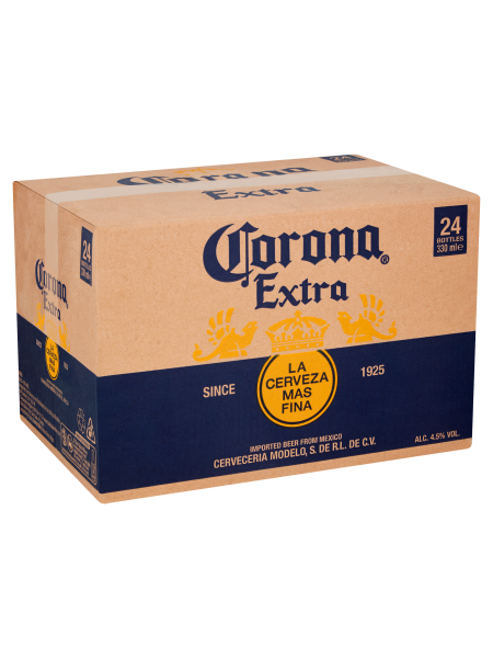 Picture of Corona Extra Premium Lager Beer Bottles 24x330ml