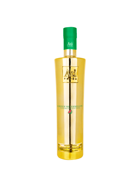 Picture of Au Vodka Green Watermelon Flavoured Vodka Spirit Drink 70cl