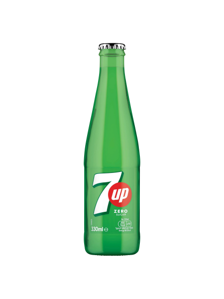 Picture of 7UP Zero Lemon & Lime 24 x 330ml