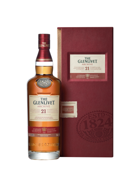 Picture of The Glenlivet Archive 21 Year Old Single Malt Scotch Whisky 70cl