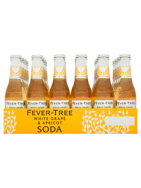 Picture of Fever-Tree White Grape & Apricot Soda 24 x 200ml