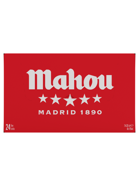 Picture of Mahou Madrid's Favourite Beer 24 x 330ml