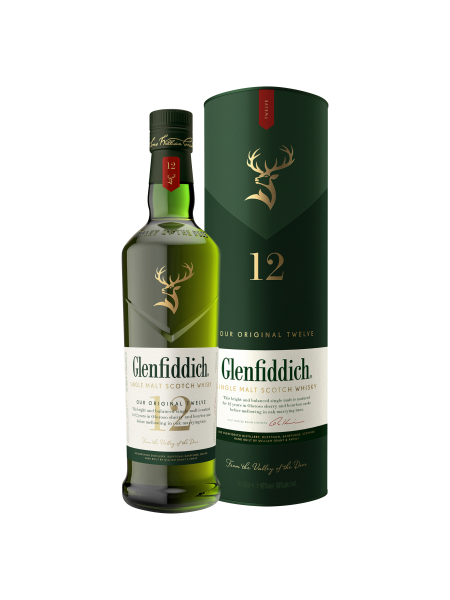 Picture of Glenfiddich 12 Year Old Single Malt Scotch Whisky 70cl
