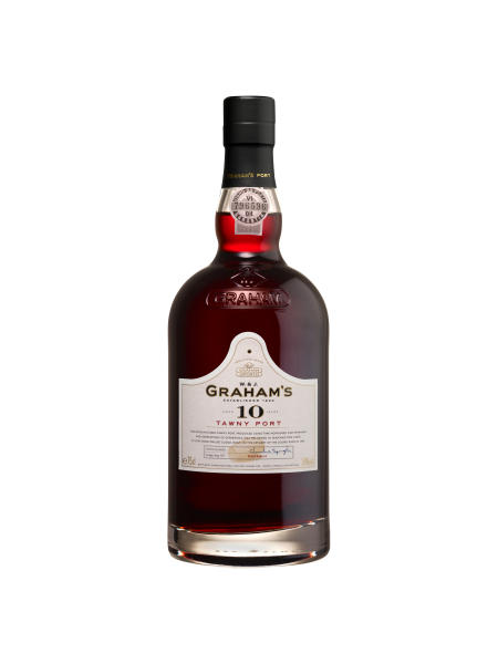 Picture of W. & J. Graham's Aged 10 Years Tawny Port 75cl