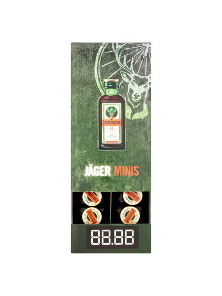 Picture of Jägermeister Minis Gravity Pack 12 x 2cl