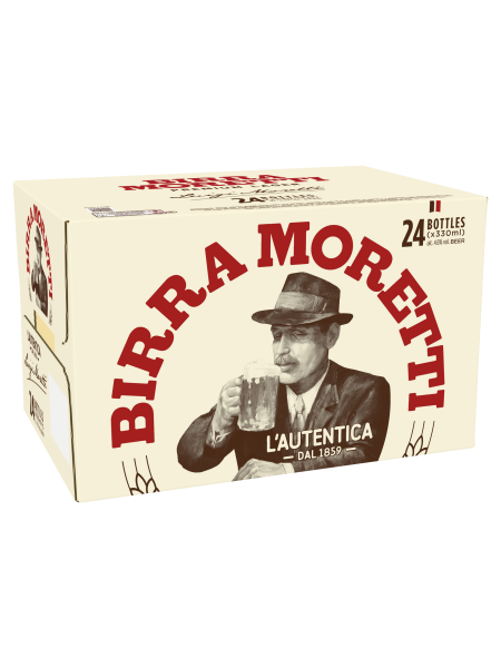Picture of Birra Moretti Premium Lager 24 x 330ml