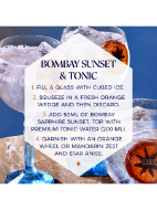 Picture of BOMBAY SAPPHIRE Sunset Special Edition Gin, 70cl