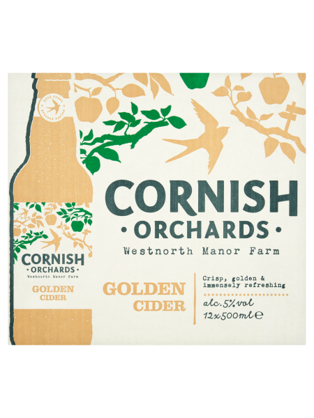 Picture of Cornish Orchards Golden Cider 12 x 500ml