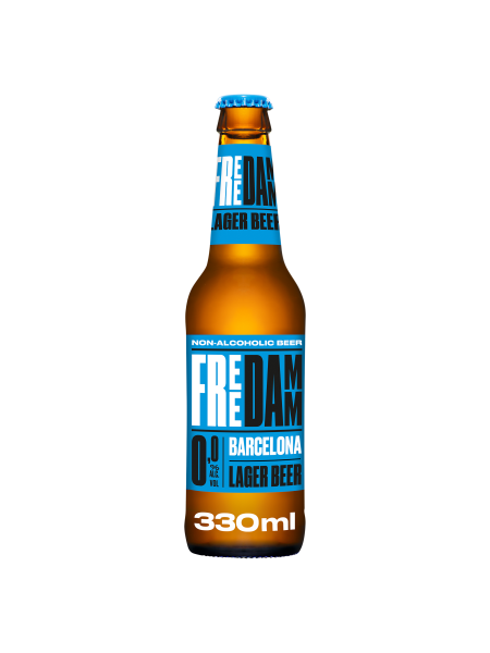Picture of Free Damm Non-Alcoholic Lager Beer 4 x 330ml