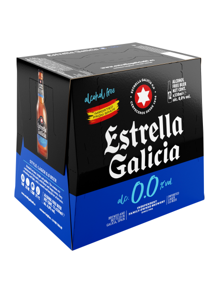 Picture of Estrella Galicia Alcohol Free Beer 12 x 330ml