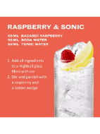 Picture of BACARDÍ Raspberry Rum Flavoured Spirit Drink, 70cl