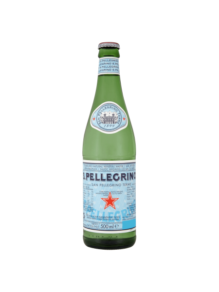 Picture of San Pellegrino Sparkling Water Glass Bottle 500ml