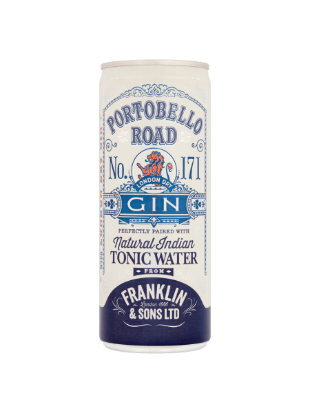 Picture of Franklin & Sons Ltd Portobello Road London Dry Gin 250ml