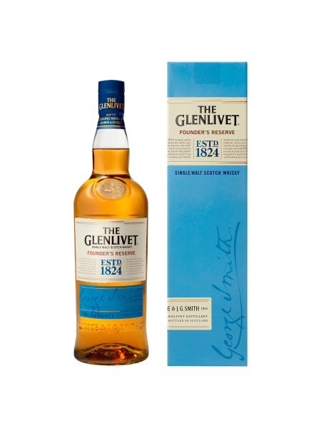 Picture of The Glenlivet Founder's Reserve Single Malt Scotch Whisky 6 x 70cl