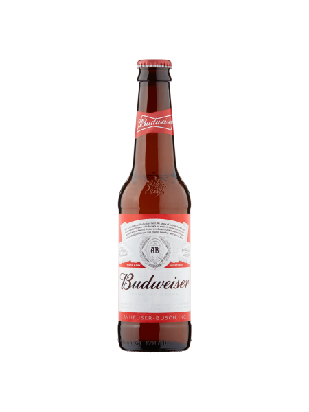 Picture of Budweiser Lager Beer Bottle 330ml