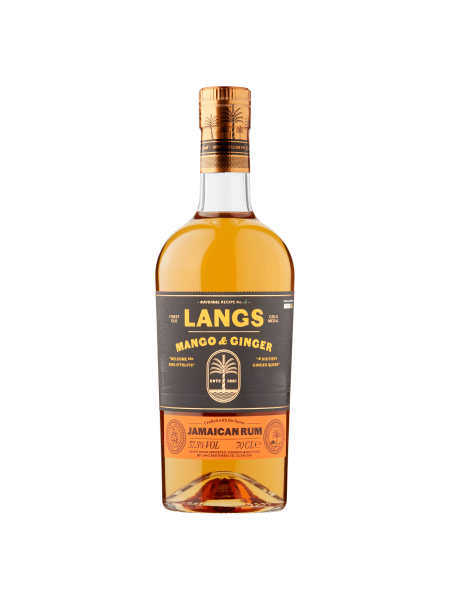 Picture of Langs Jamaican Rum Mango & Ginger 70cl