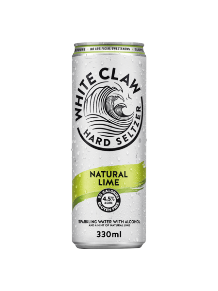 Picture of White Claw Hard Seltzer Natural Lime 330ml