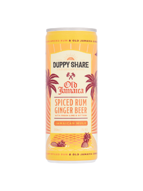Show details for Duppy Share Old Jamaica Spiced Rum Ginger Beer Jamaican Mule 250ml Picture of Duppy Share Old Jamaica Spiced Rum Ginger Beer Jamaican Mule 250ml