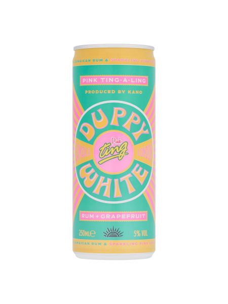 Picture of Duppy Share Duppy White Jamaican Rum & Sparkling Pink Grapefruit Ting 250ml