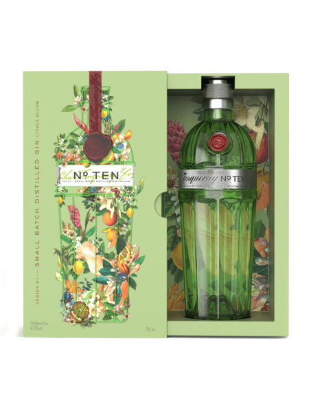 Picture of Tanqueray Ten Gin 47.3% vol 70cl Bottle Gift Pack