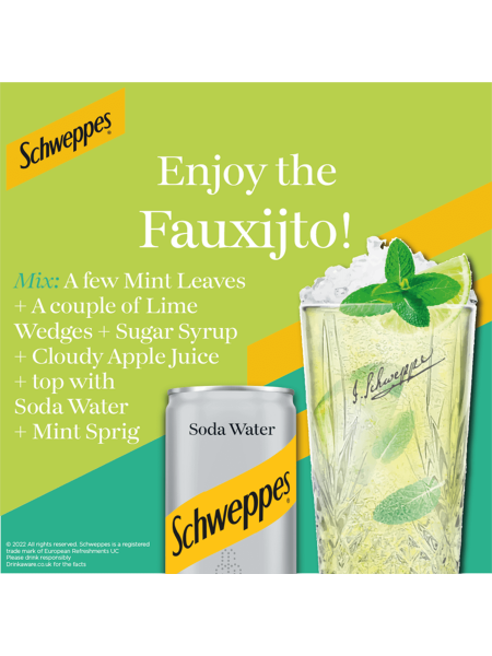 Picture of Schweppes Soda Water 24 x 150ml