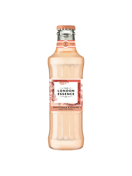 Picture of The London Essence Co. White Peach & Jasmine Crafted Soda 200ml