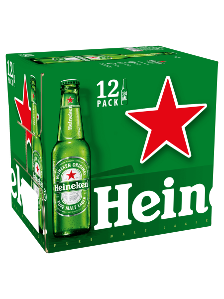 Picture of Heineken Pure Malt Lager Bottles 12 x 330ml
