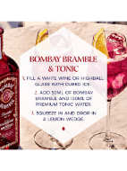 Picture of BOMBAY Bramble Blackberry & Raspberry Distilled Gin, 70cl