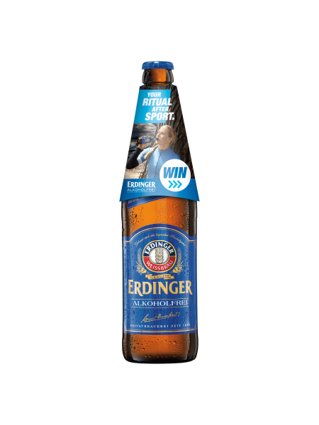 Picture of Erdinger Alkoholfrei Alcohol Free Wheat Beer 500ml Bottle