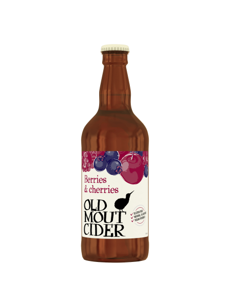 Picture of Old Mout Cider Berries & Cherries Bottle 500ml