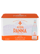 Picture of Acqua Panna Tuscany Natural Mineral Water Glass Bottles 24 x 500ml