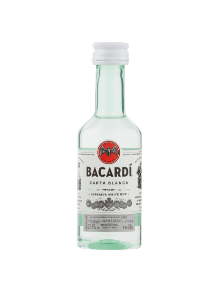 Picture of BACARDÍ Carta Blanca Superior White Rum, 5cl