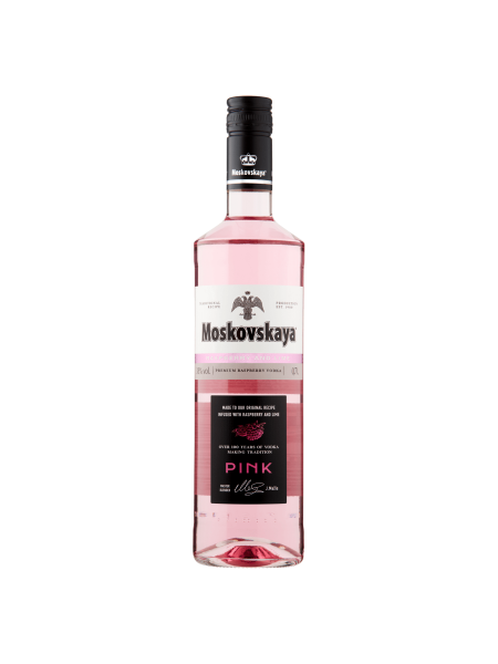 Picture of Moskovskaya Raspberry and Lime Premium Raspberry Vodka Pink 0,7L