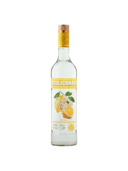 Picture of Stolichnaya Stoli Citros Citrus Flavored Premium Vodka 70cl