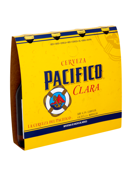 Picture of Pacifico Clara Mexican Beer Bottles 4 x 355ml