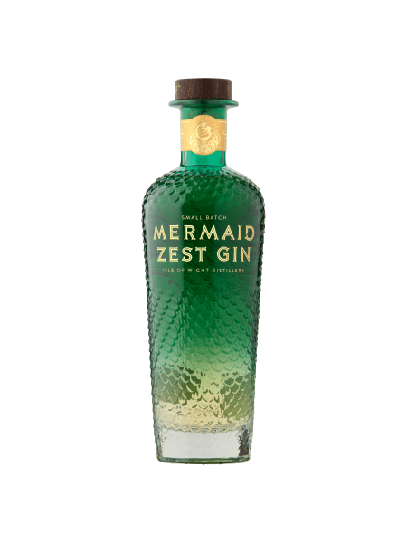 Picture of ISLE OF WIGHT DISTILLERY Mermaid Zest Gin 70cl