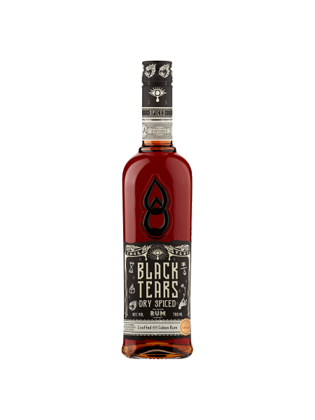 Picture of Black Tears Dry Spiced Rum 700ml