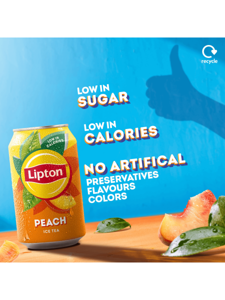 Picture of Lipton Peach Ice Tea 330ml