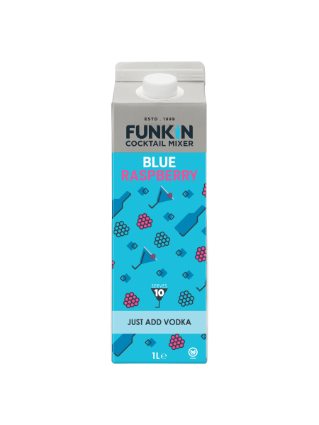 Picture of Funkin Blue Raspberry Cocktail Mixer 1L