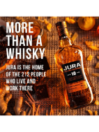 Picture of Jura Aged 10 Years Single Malt Scotch Whisky 70cl