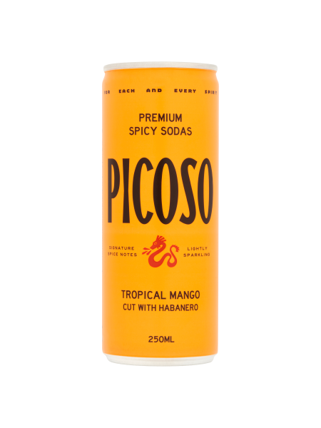 Picture of Picoso Tropical Mango Cut with Habanero 250ml