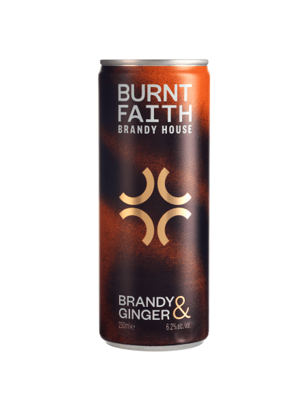 Picture of Burnt Faith Brandy & Ginger 250ml